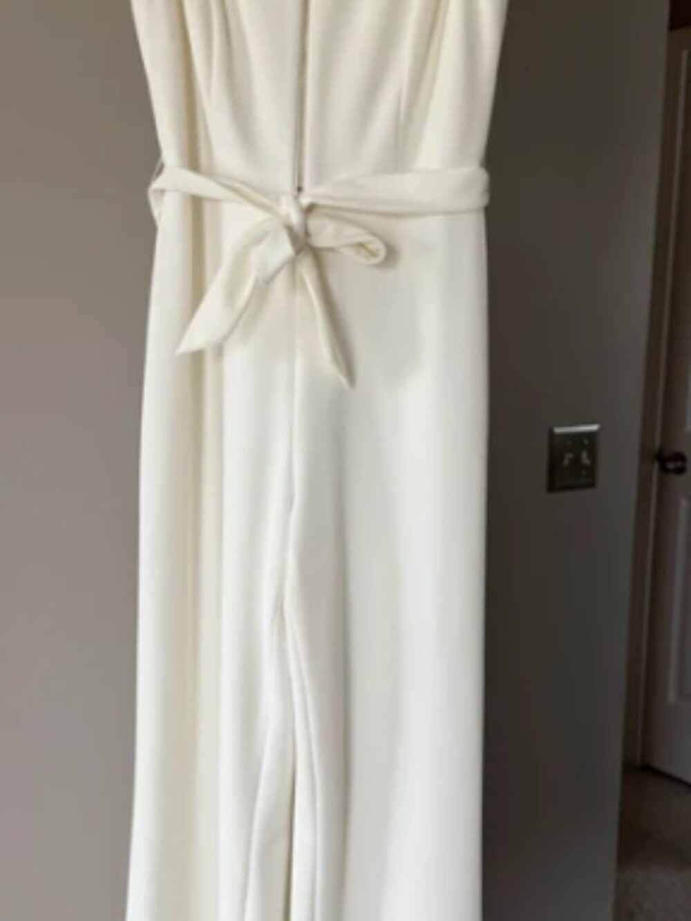 White jumpsuit by DKNY